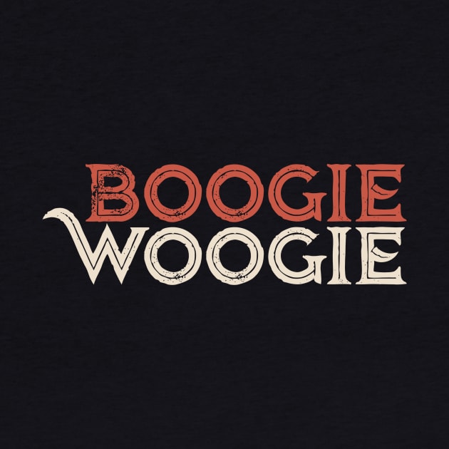 Boogie Woogie Retro Design by echopark12